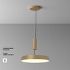 Миниатюра фото потолочный светодиодный светильник maytoni zon c032cl-45w3k-rd-mg | 220svet.ru